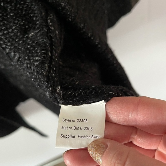 Open front cardigan tunic length - Picture 3 of 5